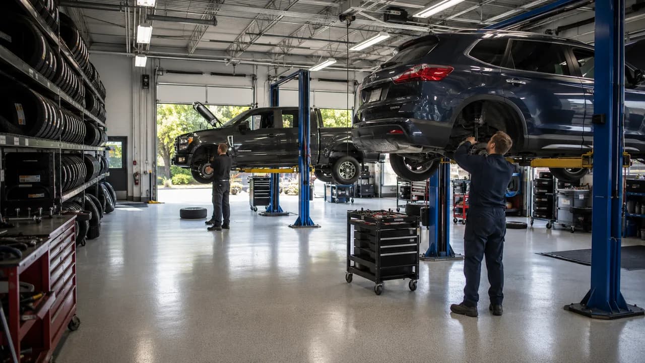 Preventive Maintenance at Big O Tires Powell River